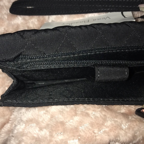 ⚜️Vera Bradley Solid Black Wristlet! NWT! - Picture 7 of 7
